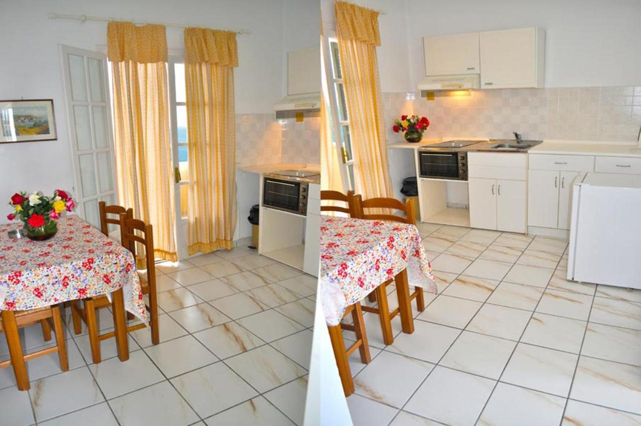 Holiday Apartments Maria With Pool And Panorama View - Agios Gordios Beach Eksteriør billede
