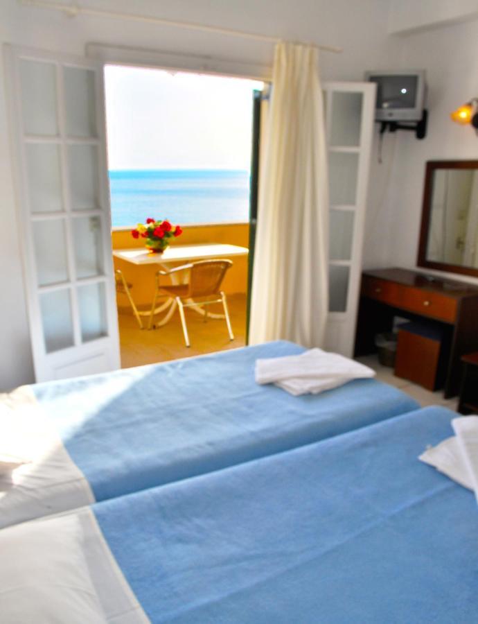 Holiday Apartments Maria With Pool And Panorama View - Agios Gordios Beach Eksteriør billede